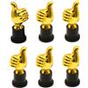 Sikweny 6 Pezzi Coppa Trofeo Pollice Dorato, Mini Leggero Trofei Bambini