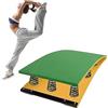 Generic Tavola da ginnastica per allenamento a volta, design curvo resistente con molla in acciaio e cuscinetto antiscivolo per prestazioni durature