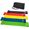 Uxreoib Elastici Fitness Professionale per Effetti di Rafforzamento e Riabilitazione,Elastico Fitness con 5 Livelli di Resistenza- Ideali per Yoga, Palestra, Casa, Allenamento Muscolare [Set di 5]