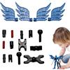 Generic Action figure stampate in 3D, d'azione 3D - Figure d'azione robot multi