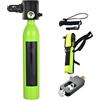Xenmekrx Mini Bombola da Sub 0,5L Serbatoio Aria Portatile Snorkeling