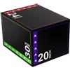 Fxzqgnh Pliometrico Box Salvaspazio Box Pliometrico Robusta Scatola per Appassionati di Fitness, Atleti, Fitness Funzionale