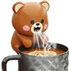 Generico Mini Food Cooling Fan, 3-5 Min Fast Cooling Cute Panda Clip on Mini Fan