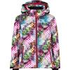 CMP - Giacca da Sci in Twill da Bambini con Cappuccio Removibile, Begonia-Titanio, 164