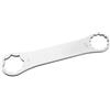 SOLUSTRE Utensile Forcella Anteriore 8T Chiave Bicicletta Doppia Testa Acciaio Inossidabile Argento per Riparazione e Smontaggio Forcelle Compatibile Suntour