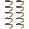 JAMIEKA 10pcs Soft Baits Grub Esche Esche Da Pesca Esche 2.1g 5.5cm Esche Flessibili Esche In Acqua Salata Accessorio Di Pesca Di Coda Grub