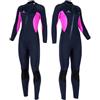 X-mAnTA Muta in neoprene da 5 mm, con cerniera frontale, da donna, per immersioni, surf, snorkeling, sport acquatici, taglia L