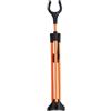 EfforPrac Supporto per arco in fibra di vetro, pieghevole, per caccia ricurva, longbow, stabile, triangolare, leggero, portatile, facile da montare, accessorio da esterno (arancione)