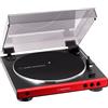 Audio-Technica AT-LP60X RD Red Giradischi Lettore di trasmissione a cinghia...