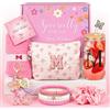 TUZELIYA A-Z Regali personalizzati per ragazze adolescenti 8-18 anni | Regalo di compleanno per ragazze, bel set regalo con lettera per compleanno, inizio della scuola (M)