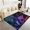 JynxtoyZeal 3D Esports Tappeti Neon Linea Matress Gioco,Soggiorno Camera da Letto Tappeti,Lavabile Antiscivolante Tappetis Decorazione - (23.62 × 31.50inch)