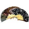 clorophilla. Vantaglio in Bamboo e Seta Indonesiana Fatto a Mano con Ritagli di Veri Batik stile Orientale - 50x27cm - trama casuale (5pz)