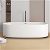 Ideal Standard Linda-X vasca da bagno freestanding, ovale, T4626EN, Linda-X bianco opaco [Vasche da Bagno > Vasche da Bagno Freestanding]