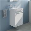 Geberit Renova Plan lavamani, evineo ineo5 evo mobile La: 50 cm, 1 anta, con maniglia incassata,, 501629001+BE0983WH, Renova Plan [Mobili da Bagno > Mobile con Lavamani]