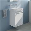 Geberit Renova Plan lavamani, evineo ineo5 evo mobile La: 50 cm, 1 anta, con maniglia incassata,, 501631001+BE0983WH, Renova Plan [Mobili da Bagno > Mobile con Lavamani]