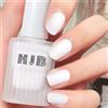 MrCuvaryas Smalto per unghie opaco bianco - Asciugatura rapida Non tossico - Smalto a base d'acqua a lunga durata per donne Nail Art Manicure Arte senza UV, colore Latte e Tè, smalto normale, 12ml (Bianco)