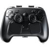 Zhixteu Custodia Protettiva per Steam Controller 2, Copertura Trasparente Antiurto e Antiscivolo, Custodia Antigraffio, Guscio Protettivo Accessori in PC (nero trasparente)