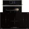 KKT KOLBE Cucina: 60cm Forno da incasso EB8016ED + 90cm Piano Cottura Induzione IH89005FZ | Catalisi | Rosticceria | Funzione pizza | Griglia | Aria calda | Cassetti telescopici | SET8016IH890FZ