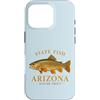 Arizona Territory Symbols Gifts Tees tai Custodia per iPhone 16 Pro Orgoglio nativo: la trota Apache