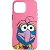 Disney Custodia per iPhone 16 Pro Max Disney The Muppets Gonzo the Great Big Face Pink