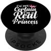 Princess Daughter Girl Sister Child Pare Principessa reale PopSockets PopGrip Adesivo