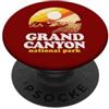 Giant Step Design Co. Vintage Grand Canyon Retro anni Ottanta Grafica PopSockets PopGrip Adesivo