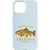 Arizona Territory Symbols Gifts Tees tai Custodia per iPhone 15 Orgoglio nativo: la trota Apache