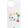 Cool Solar System Designs Custodia per iPhone 15 Plus Pianeti del sistema solare, Terra, Sole, Scienze spaziali Bambini, Adulti