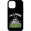uncle chemist lab pride beakers uncle pr Custodia per iPhone 12 Pro Max Orgoglioso zio chimico impressionante