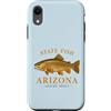 Arizona Territory Symbols Gifts Tees tai Custodia per iPhone XR Orgoglio nativo: la trota Apache
