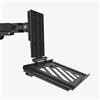 BenQ LTB01 Vassoio per laptop per bracci per monitor. 75×75mm Supporto compatibile VESA per notebook da 12-17, fino a 5 kg. Cuscinetti protettivi per un supporto stabile e senza graffi