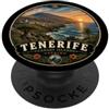 Tenerife Canary Islands Travel Artwork Tenerife Spagna Isole Canarie Vacation Design PopSockets PopGrip Adesivo