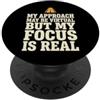 Gift For Flight Sim Player Home Cockpit Simulatore di volo Simulatore di volo Aviazione Gamer Sim Pilot PopSockets PopGrip Adesivo