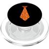 Turkey Gifts Women Men Funny Thanksgivin Divertente cravatta del Ringraziamento con tacchino per cena in famiglia PopSockets PopGrip per MagSafe