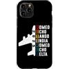 Retired 2025 Romeo Echo Tango India Delt Custodia per iPhone 11 Pro Pilota in pensione 2025 Romeo Echo Tango India Romeo Echo Delta