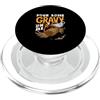 Turkey Gifts Women Men Funny Thanksgivin Versa un po' di salsa su di me Buon Giorno del Ringraziamento PopSockets PopGrip per MagSafe