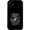 Ocean Dragon Sea and King Fantasy Throne Custodia per iPhone 11 Trono sotto le onde giapponesi Ocean Dragon Fantasy