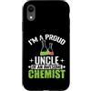 uncle chemist lab pride beakers uncle pr Custodia per iPhone XR Orgoglioso zio chimico impressionante