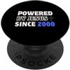 Powered by Jesus Follower Realizzato da Gesù dal 2000 Christian Faith Birthday PopSockets PopGrip Adesivo