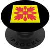 Aloha Gift Box Trapunta hawaiana modello Royal Hawaii Ali'i Island Heritage PopSockets PopGrip Adesivo