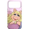 Disney Custodia per iPhone 17 Pro Max Disney The Muppets Miss Piggy Big Face Pink
