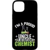 uncle chemist lab pride beakers uncle pr Custodia per iPhone 15 Plus Orgoglioso zio chimico impressionante