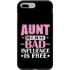 bad influence aunt funny family rebel au Custodia per iPhone 7 Plus/8 Plus Zia Bad Influence è gratis