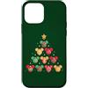 Disney Custodia per iPhone 12 mini Disney Mickey Mouse Icon Ornaments Christmas Tree Holiday