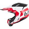Airoh Twist 3 Fancy Casco Cross M unisex rosso