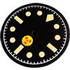 Generico 50 parti del quadrante dell'orologio da 29 mm for NH35 PT5000 della cassa luminosa verde set di lancette sterili for orologio subacqueo(Non-Radiation,For miyota 8215 821a)