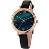 NUOVO Orologio da Donna in Pelle Orologio da Donna con Cinturino in Pelle Rosa Nero o Bianco Elegante Orologio Analogico al Quarzo da Donna