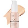 QIC Fondotinta Liquido Coprente Impermeabile, Lunga Durata, Per Tutti i Tipi di Pelle, Ideale anche per Pelli Mature, Incarnato Uniforme e Illuminato (Nude)