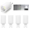 I-SHUNFA Lampadina LED Dimmerabile G9 Bianco Freddo 6000K 4W AC 230V