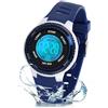 DTKID Orologio Digitale Bambino LED a 7 Colori, Orologio Bambino con Sveglia, Timer, Datario, Impermeabile Orologi per Bambini Sportivo da Esterno, per Ragazzi Ragazze e Adolescenti